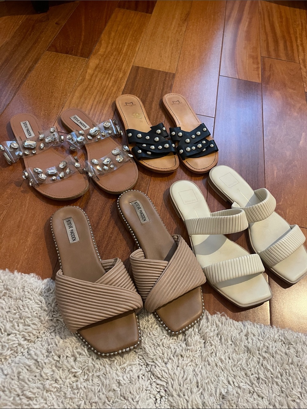 Sandal bundle of Steve Madden, dolce vita and Marc Fisher